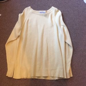 Yellow oversized sweater